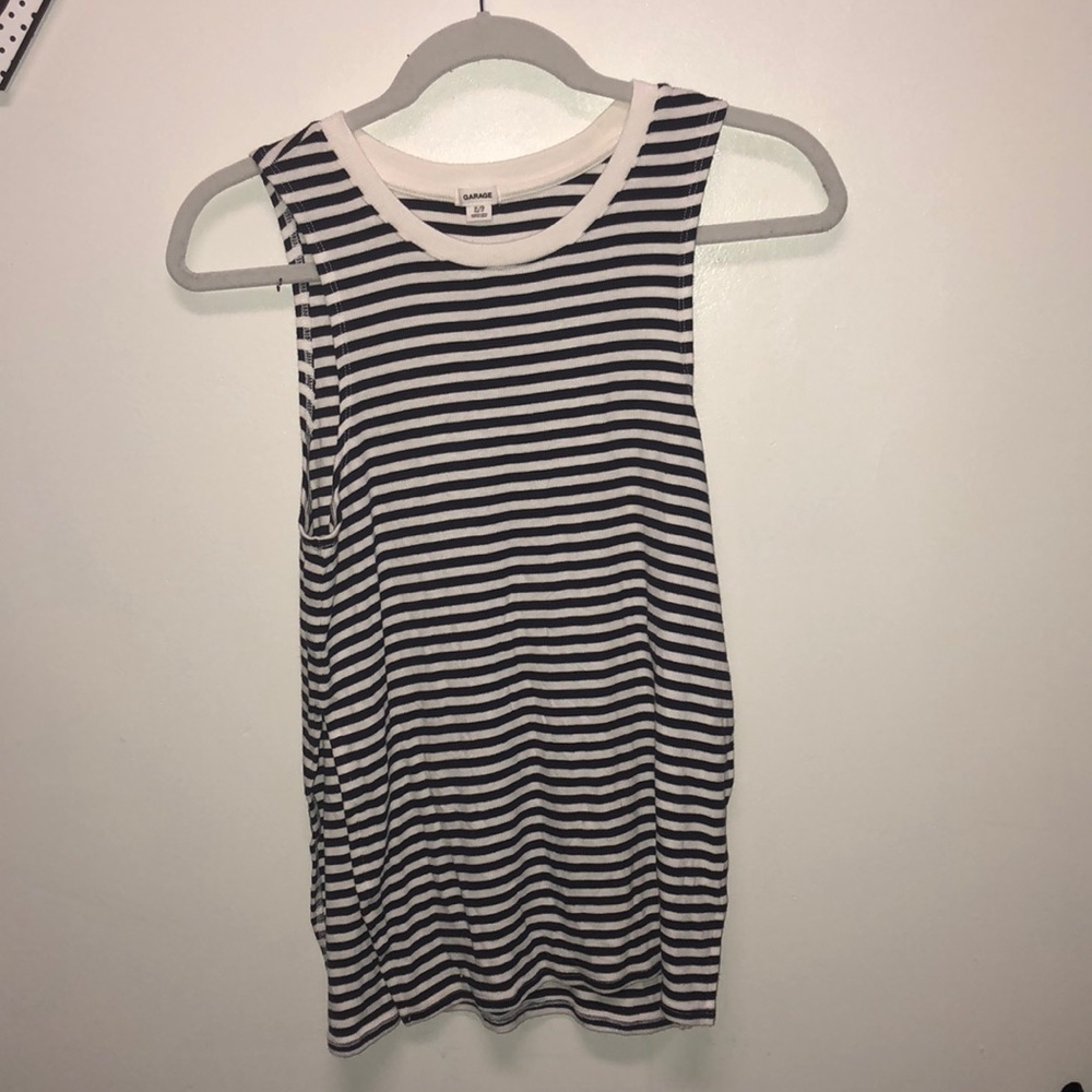 Striped Loose Fitting Tank
